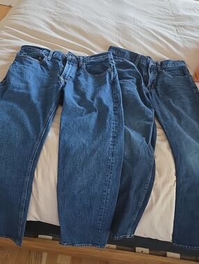 Men's 30x30 Straight Jeans in Dark Blue - Old Navy (2 Pair)